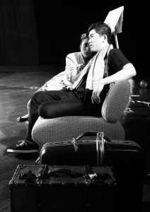 ulieth Lozano as Susanna and Jacob Bettinelli as Gil in "Il Segreto di Susanna"