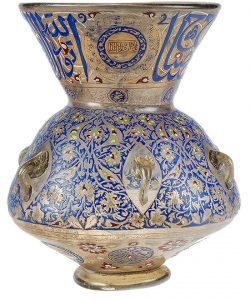 Mosque lamp, Cairo, 1354-1361