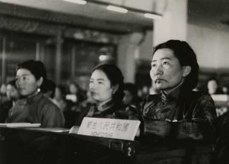 At the 1949 Revolutionary Feminist Conference  (photo: Global Socialist Feminism)
