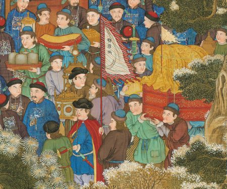 Russia delegates in Beijing in 1761 (via Wikimedia Commons)