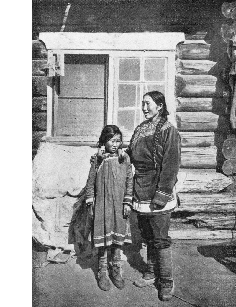 An Udege woman, and her sister (from Across the Ussuri Kray