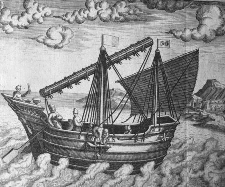 Theodore de Bry ‘Navigational vessel of China’