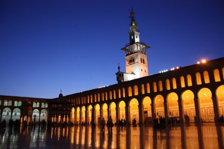 Umayyad Mosque, Damascus (Wikimedia Commons)