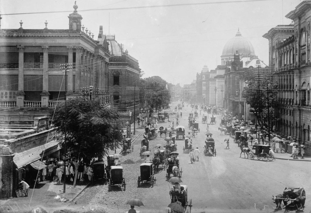 Calcutta in the early 1920s (via Library of Congress)